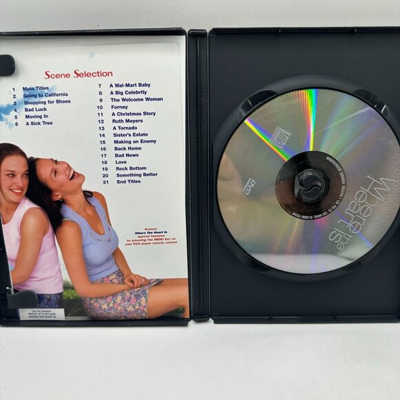 Where the Heart Is DVD Movie 20th Century Fox Rated PG-13 NTSC Widescreen - Picture 4 of 4